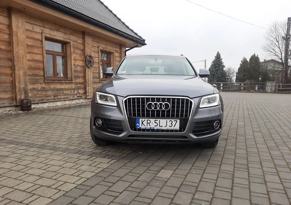 Audi Q5 cena 72000 przebieg: 158000, rok produkcji 2013 z Kraków małe 46